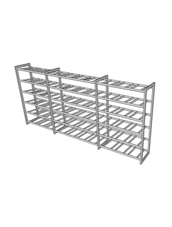 Стеллаж для 50 бутылей «Аква-50»