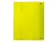 Тетрадь на кольцах А5 (175х220 мм), 120 л., пластиковая обложка, клетка, с фиксирующей резинкой, BRAUBERG, желтая, 403570