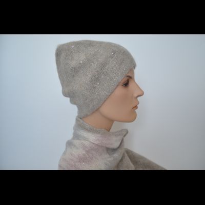 Vizio шапка 1643 CY бежевая