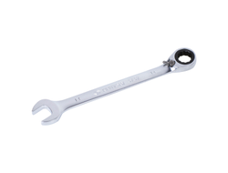 Ключ трещоточный комбинированный с флажковым переключением 14 мм KING TONY 373214M