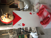 Персонажи из стеклопластика