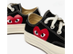 Кеды Converse X Comme Des Garçons Play Chuck 70 Low Top черные низкие