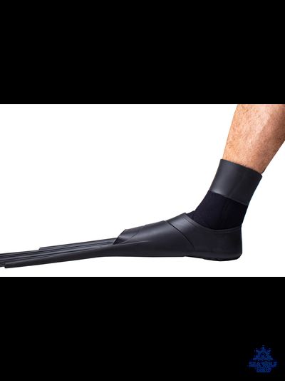 Ласты длинные 43/44 Marlin TRITON сред.жестк. black L