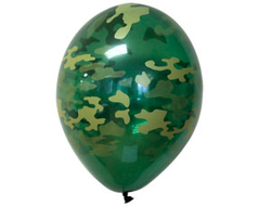 шар "камуфляж" 12"/30 см