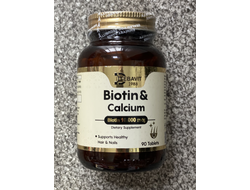 (Debavit) Biotin & Calcium 10.000 mcg - (90 табл)