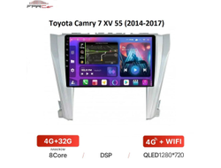 Автомагнитола FarCar для Toyota Camry 7 XV 55 (2014-2017) на Android 12