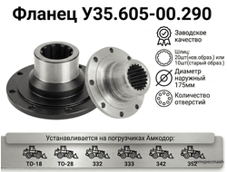 Фланец У35.605-00.290
