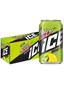 Газированный напиток Mountain Dew Лимон Айс 355мл