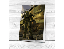 Обложка на паспорт Fallout, Фоллаут №4
