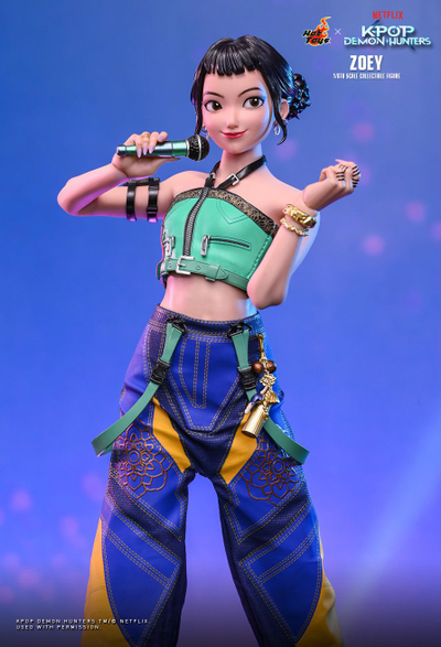 ПРЕДЗАКАЗ - Зои ("Кейпоп-охотницы на демонов") - Коллекционная ФИГУРКА 1/6 Zoey KPop Demon Hunters (TMS178) - Hot Toys ?ЦЕНА: 30900 РУБ.?