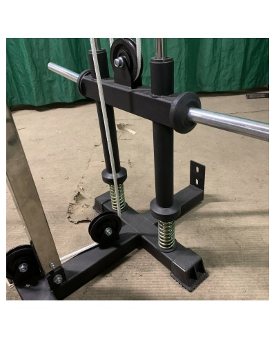 Блочная стойка с регулируемым двойным блоком, свободный вес, пристенная AV323/80