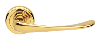 Дверные ручки Morelli Luxury GOLF OTL Цвет - Золото