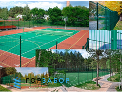 Купить ограждение спортплощадки из 3Д панелей с установкой под ключ