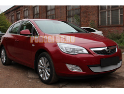 Защита радиатора Opel Astra J 2010-2012 chrome