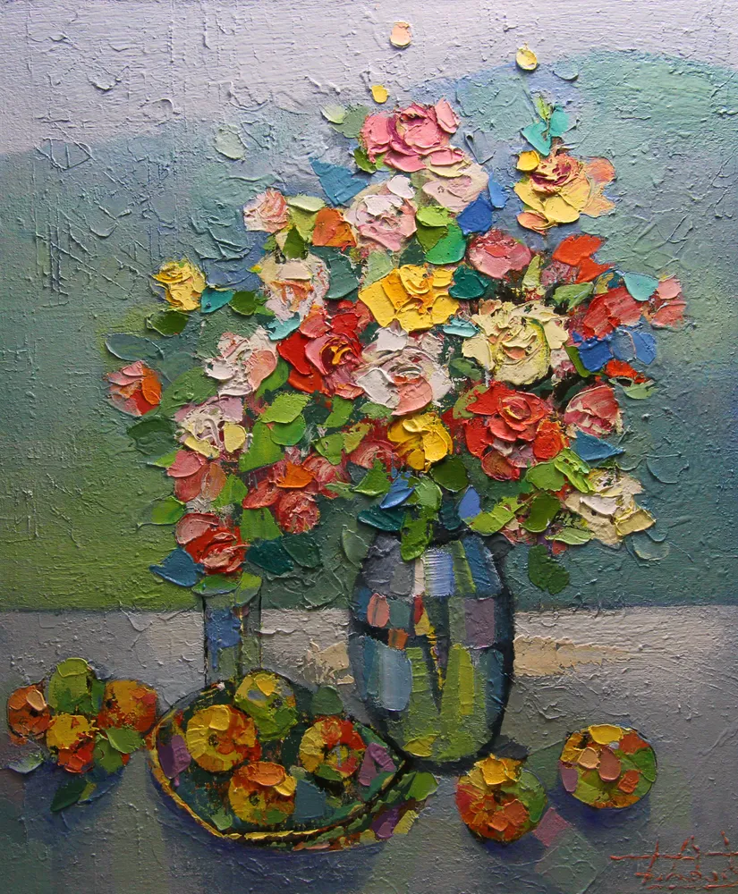 Южный натюрморт. 2011. Х.-М. 120х100
Частная коллекция