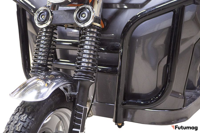 Грузовой электротрицикл Rutrike D4 NEXT II 60V1500W серый