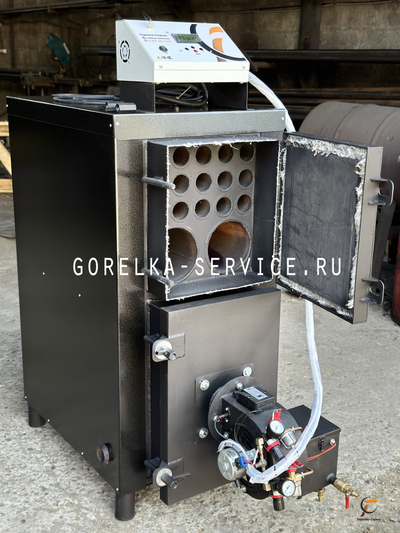 Автоматический комбинированный трехходовой котел 50 кВт