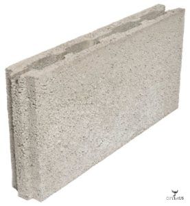 Керамзитобетонный блок Lakka VSH-88/600