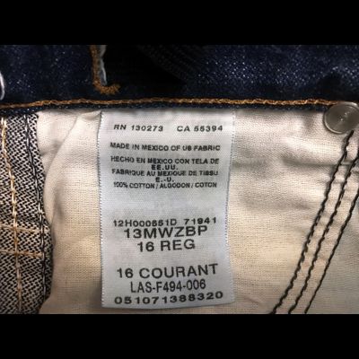 Джинсы 13MWZ BOY'S WRANGLER® Cowboy Cut® оригинальный стираные