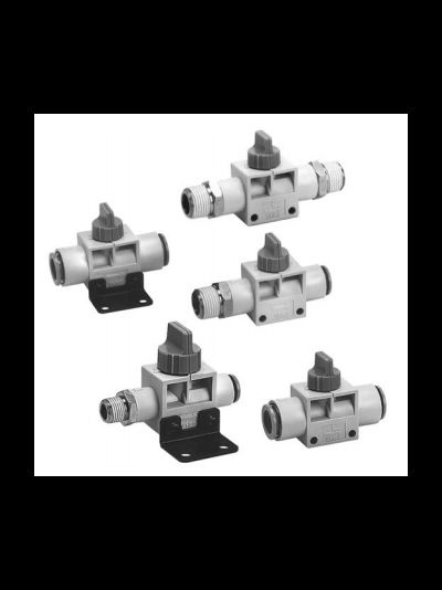 2/2 3/2 ручной запорный пневмораспределитель VHK