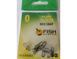 Застёжка Fish Season Nice Snap 0(12кг)