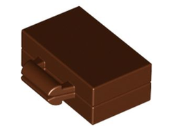 Minifigure, Utensil Briefcase / Suitcase, Reddish Brown (4449 / 4211235 / 6268857)