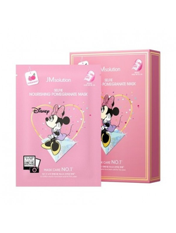 Освежающая и питательная тканевая маска для лица с экстрактом граната JMsolution