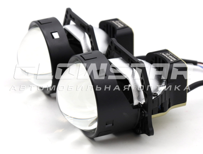 Билед модули Aozoom МИНИ-Q1 3.0 дюйма, 2 чипа, 5500K, 12V, 53W/62W, крепление 3R