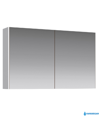 Зеркало-шкаф Aqwella Mobi-100, цвет белый