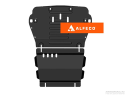 Защита картера и редуктора переднего моста (2 части) для JAC T9 2024 -, сталь 2 мм