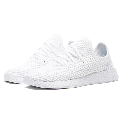 Adidas deerupt grey white top