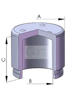Поршень переднего тормозного суппорта Frenkit для Ниссан Икс-Трейл Т31