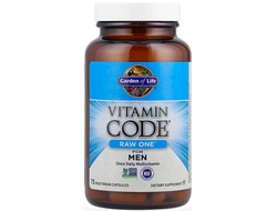 Garden of Life Vitamin Code RAW One For Men - МУЛЬТИВИТАМИНЫ ДЛЯ МУЖЧИН