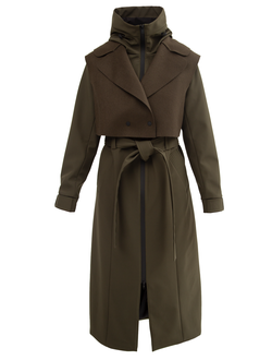 Плащ B-Color-UP Sukno Хаки