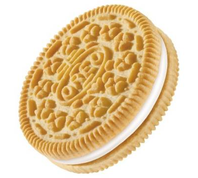 Печенье Oreo Golden со светлым бисквитом