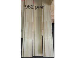 Вагонка  сращ. /осина/ сорт В, 12,5х90х2200 мм