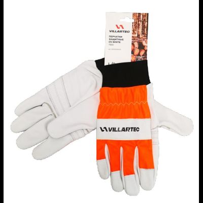Перчатки защитные VILLARTEC CS WHITE L