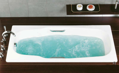 Стальная ванна BLB Atlantica 180x80 с ручками