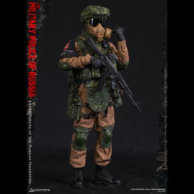 Боец военной полиции ВС РФ в Сирии - Коллекционная ФИГУРКА 1/6 Armed Forces of the Russian Federation - RUSSIAN MILITARY POLICE (78086) - DAMTOYS