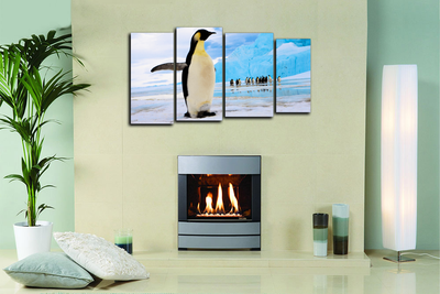 Модульная картина "Великолепный пингвин"