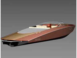 Глиссирующий скоростной катер KS-900