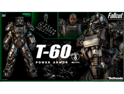 Силовая броня Т-60 (серия Fallout) - Коллекционная фигурка 1/6 Fallout T-60 Power Armor (3Z08560W0) - Threezero