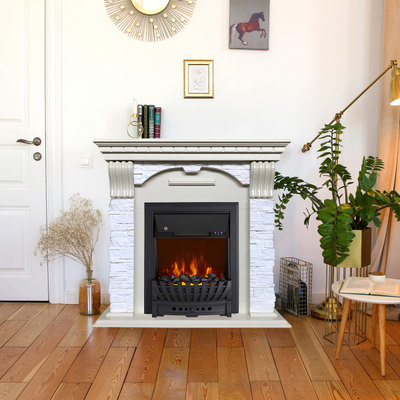 электрокамин каменный