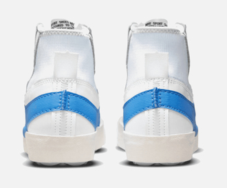 Nike Blazer Mid 77 Jumbo White Blue сбоку