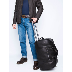 Дорожная сумка на колесах Firenze Premium black (арт. 
4042-51)