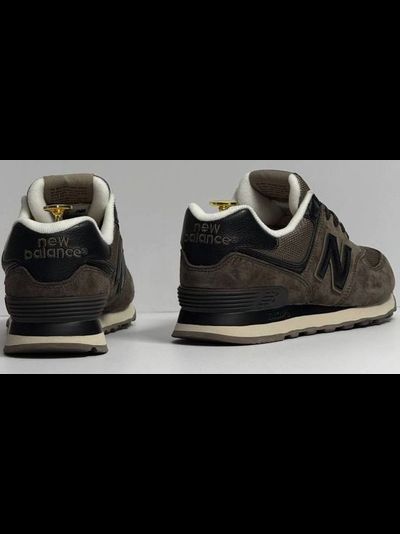 New Balance 574 Umber Black