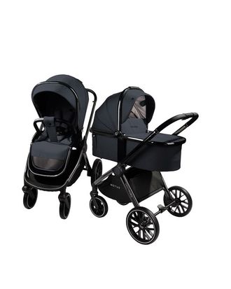 Коляска 3в1 AmaroBaby Motus V2 Серый (2025)