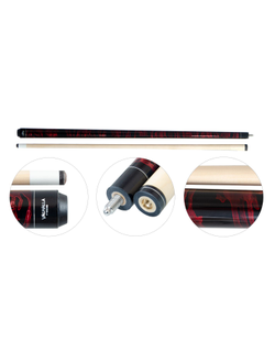 Кий для пула 2-pc "Viking Valhalla VA212" (красный)