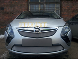 Защита радиатора Opel Zafira Tourer 2012- chrome низ