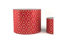 PEGR Форма для куличей "КРАСНЫЙ ФОН ХВ " 70*60; 70*85; 90*90; 110*85; 134*95